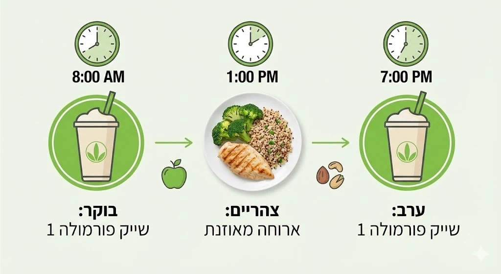 תפריט יומי הרבלייף