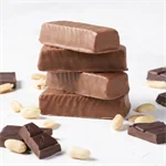 חטיפי חלבונים הרבלייף - שוקולד בוטנים 14 חטיפים במארז 2